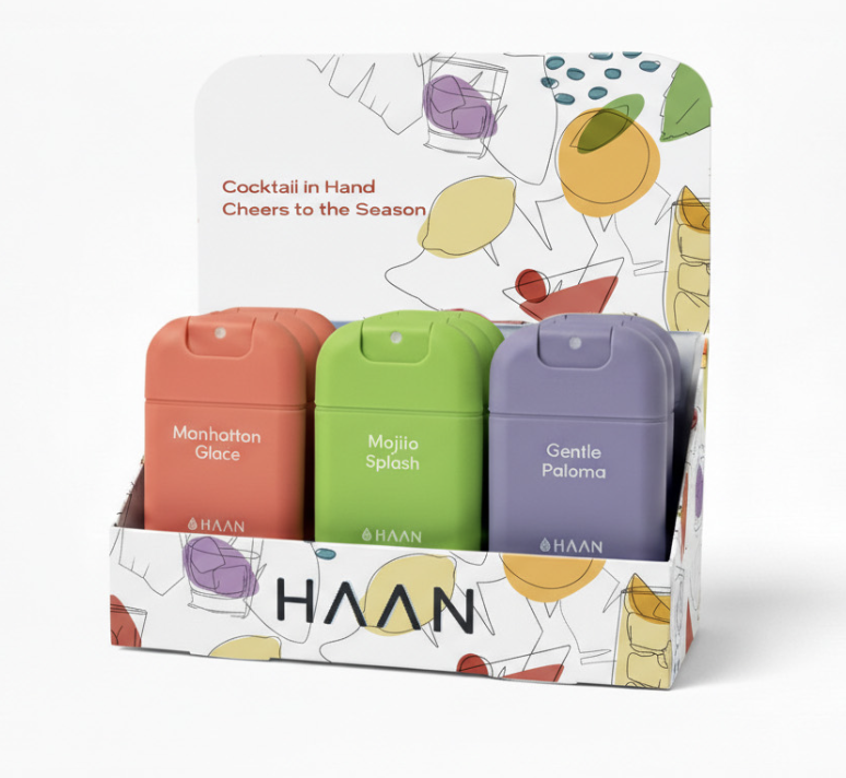 IMPULSE BOX H30 HAND CLEANSER "CHEERS THE SEASON" (18 UDS.)