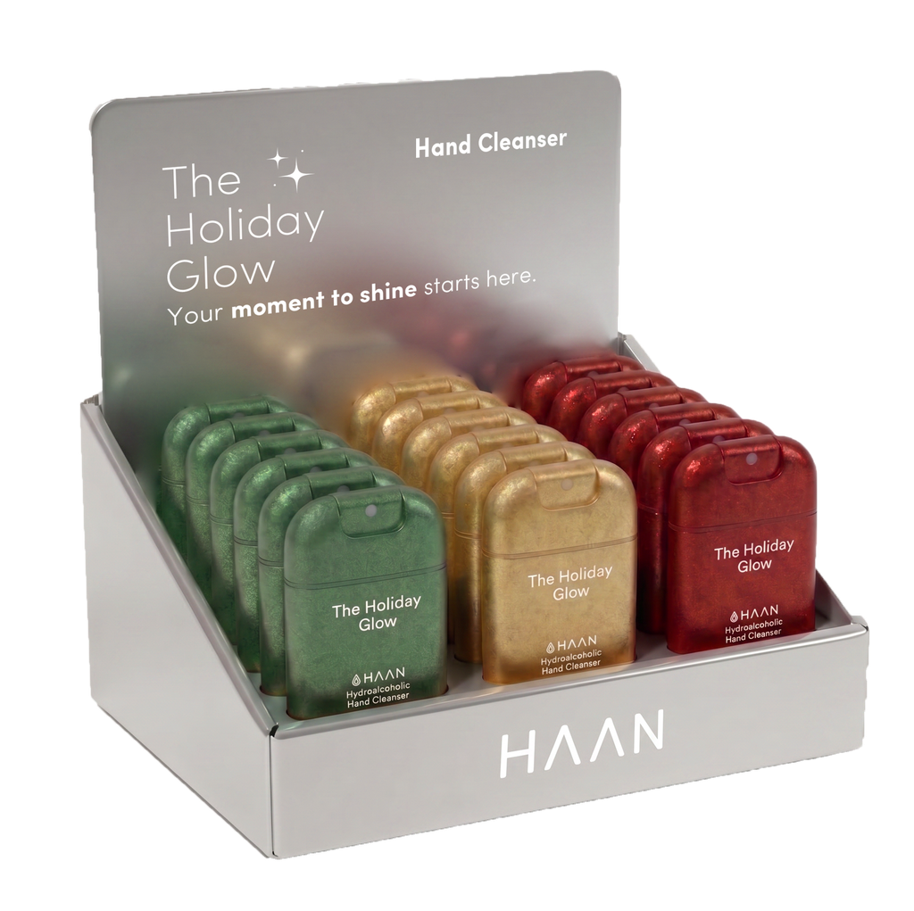 IMPULSE BOX H30 HAND CLEANSER XMAS "THE HOLIDAY GLOW" (18 UDS.)